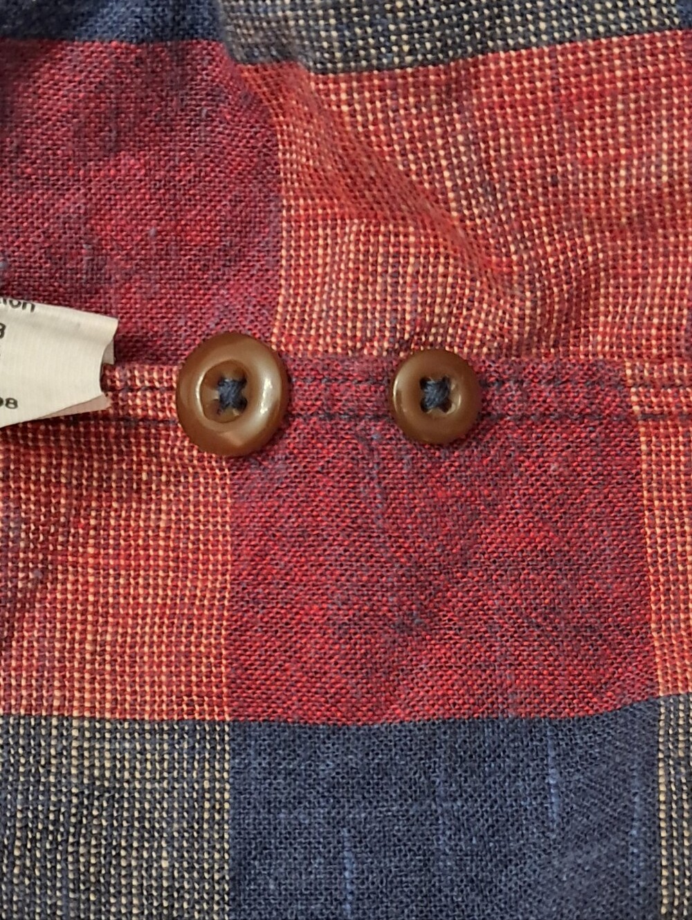 J. Crew Men's Plaid Shirt, %100 Cotton, Sz. Small Slim Fit - Picture 10 of 11